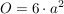 $ O=6\cdot{}a^2 $ $ O=6\cdot{}a^2 $